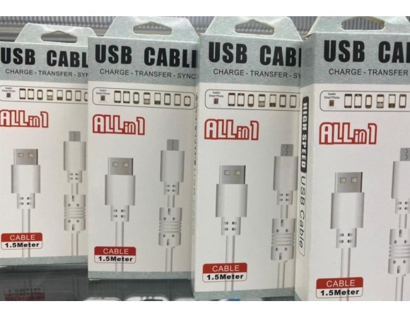 CABO USB V8 1,5 METRO ALLIN1