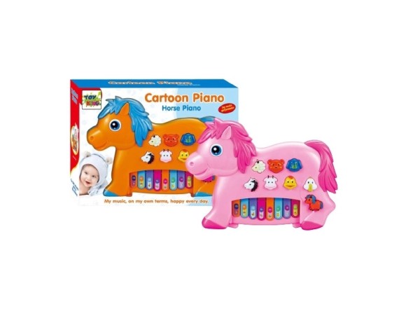 BRINQUEDO MUSICAL PIANO CAVALO