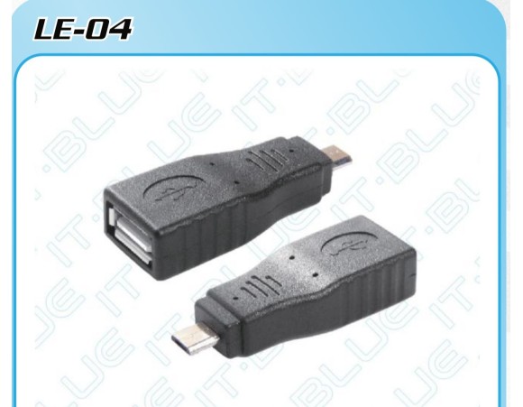 CONECTOR USB FEMEA+V8 LE-04