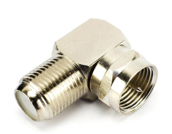 ADAPT CONECTOR COAXIAL  90°