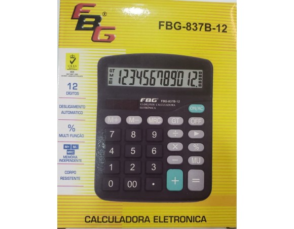 CALCUL. 12 DIGITOS